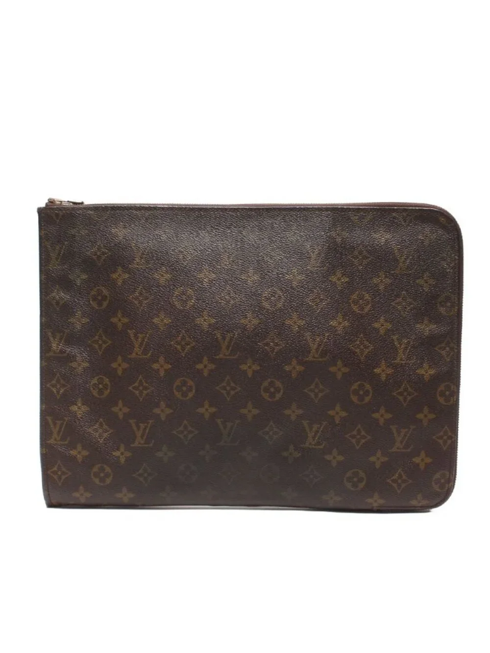 Louis Vuitton Clutch Document Case Poche Monogram